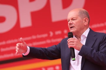 Kanzler Scholz, Köpping, Barley: SPD feiert große Europawahl-Show in Leipzig
