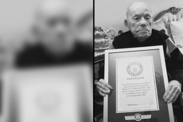 Ältester Mann der Welt im Alter von 112 Jahren gestorben