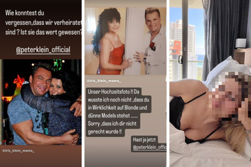 Ehedrama mit Iris Klein: Hat ihr Mann Peter sie mit dieser Blondine betrogen?