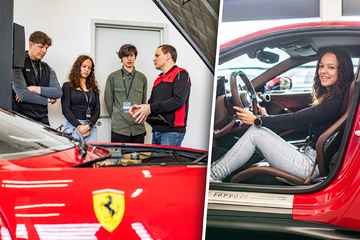 Suche nach dem Ausbildungsplatz: Ferrari lässt Jugendliche an Sportwagen schrauben