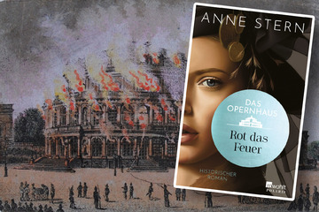 Dresden: Als die Semperoper in Flammen aufging: Autorin Anne Stern beendet Dresdner Roman-Trilogie