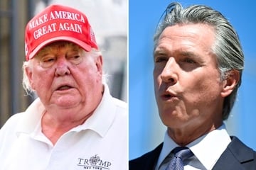 Newsom trolls Trump with brutal photoshop meme in response to O'Donnell threat