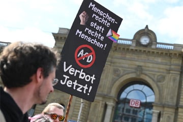 Eine Woche nach AfD-Wahlsieg: Mehr als 1000 Menschen demonstrieren in Magdeburg
