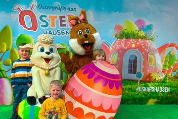 Dresden: Osterhausen: Riesen-Ei rollt auf Freital zu