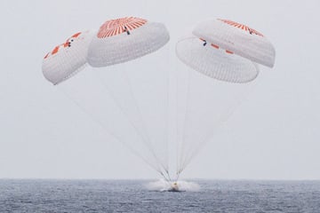 Crew-10 astronauts touch down on Earth after months in space