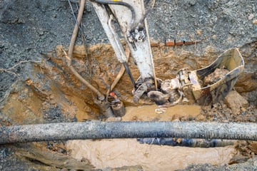 Chemnitz: Nach Wasserrohrbruch in Chemnitz: Das war der Auslöser