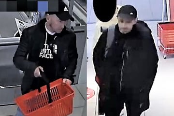 Duo klaut Kosmetik bei Rossmann: Wer kennt diese Männer?