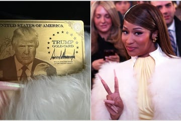 Nicki Minaj causes uproar as she flashes Trump's $1 million immigration "Gold Card"