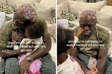 Vater freut sich auf Football-Abend, doch dann grätscht seine Tochter dazwischen