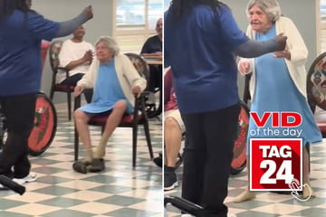 Viral Video of the Day for March 24, 2025: Groovy 88-year-old woman caught dancing in nursing home!