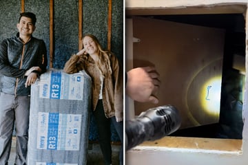 Paar nimmt Badezimmerspiegel ab: Kurz darauf sind beide sprachlos