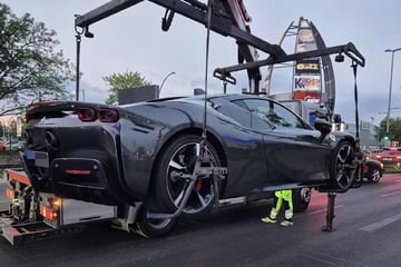 Vollgas im Feierabendverkehr: Polizei stoppt Ferrari nach Verfolgungsjagd