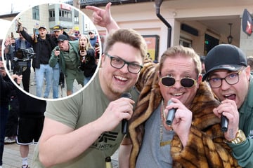 Dresden: Die Huschhalle lebt und bebt: So heftig wurde zur neuen Hymne eskaliert