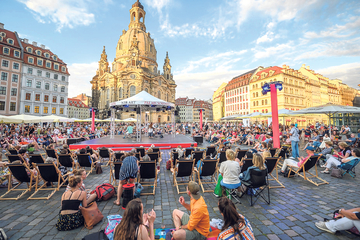 Dresden: Kultur- und "Palais Sommer": Tausende Besucher genießen besonderes Programm