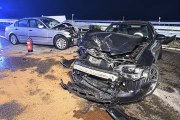 Unfall A38: Tödliches Unglück auf A38: Auto kracht in Unfallstelle, Frau (†36) stirbt