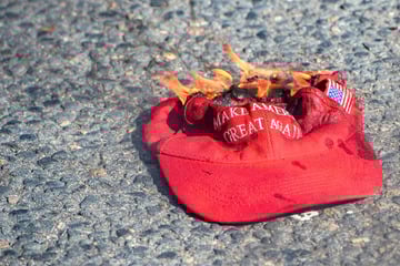 Trump voter goes viral with brutal message to the president: "Worthless pile of s***!