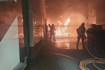 München: Feuer in der Leopoldstraße: Hitze lässt Fensterscheiben bersten