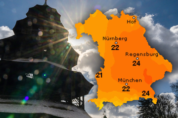Endlich wird es wieder warm! So (gut) wird das Wetter in Bayern am Wochenende