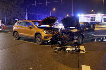 Kreuzungscrash auf Chemnitzer Südring