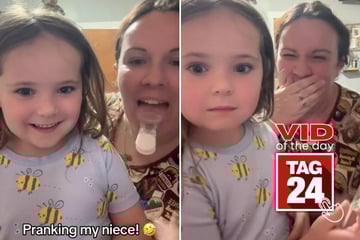 viral videos: Viral Video of the Day for July 17, 2025: Aunt pranks niece with fake tongue – her reaction is comedy gold!