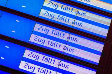 Bahnchaos in Sachsen: Zahlreiche Ausfälle und Verspätungen aus diesem bitteren Grund
