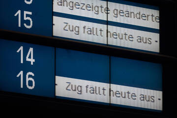 Defekte Oberleitung sorgt für Bahn-Chaos in Teilen Hessens