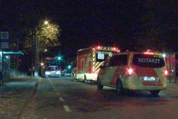 Polizei und Rettungsdienste im Großeinsatz in Potsdam