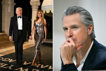 Newsom rips Trump's lavish New Year's party as Americans prepare to lose healthcare