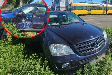 Mercedes kollidiert mit Stadtbahn: Drei Verletzte in Fellbach