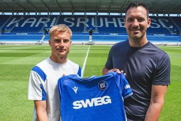 Transfermarkt im Ticker: KSC sichert sich schwedischen Linksverteidiger, der zuletzt für Hansa Rostock auflief