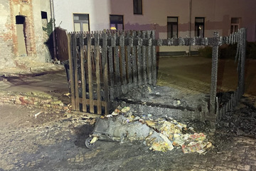 Mülltonnen in Halberstadt abgefackelt: War es Brandstiftung?