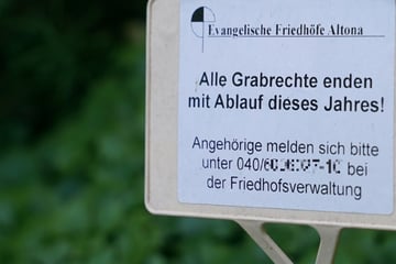 Hamburg: Friedhof in Hamburg wird geschlossen: 1000 Gräber müssen verlegt werden