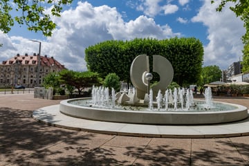 Dresden: Zweimal täglich je zwei Stunden: Zu diesen Zeiten sprudeln Dresdens größte Brunnen