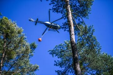 Schwieriger Einsatz am Gipfel: Feuer in den Chiemgauer Alpen