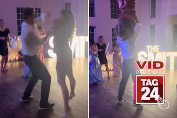 Viral Video of the Day for December 9, 2025: Wedding dance trick turns into an epic fail