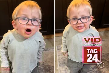 Viral Video of the Day for December 13, 2025: Toddler's "dirty pizza face" nursery rhyme wins the internet