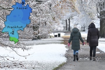 Bis -9 Grad: Wintereinbruch und Glättegefahr in ganz Hessen!