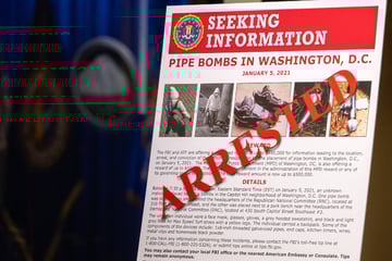 Suspect arrested over pipe bombs planted ahead of January 6 riots