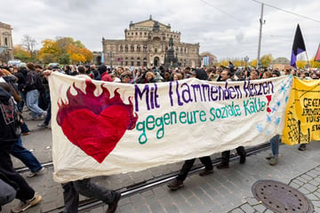 Dresden: "Störungsfreie" Proteste: So lief der Demo-Samstag in Dresden