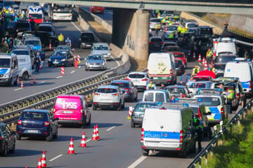 Leipzig: Fette Staus in Leipzig: Das war und bleibt der Grund