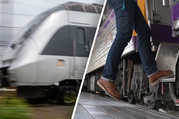 Zugverkehr eingestellt: Teenager fährt auf Trittbrett von S-Bahn mit