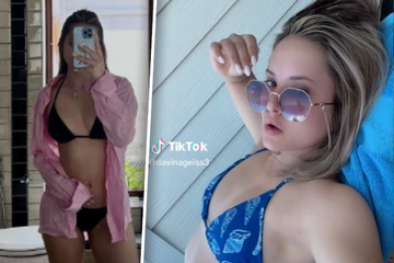 Davina Geiss: Davina Geiss teilt freizügiges Video: Auch Shania heizt ihren Fans im Bikini ein