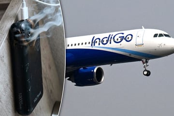 Flammen an Bord! Flugzeug muss wegen brennender Powerbank notlanden
