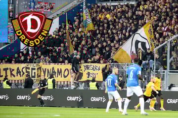Zerstörungswut: Dynamo-Fans zerlegen Toiletten im Gästeblock