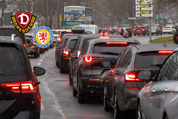 Dynamo gegen Braunschweig live: Rechtzeitig losfahren! Stau-Alarm in und um Dresden