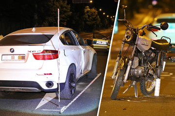Simson kollidiert seitlich mit BMW: Mopedfahrer schwer verletzt!