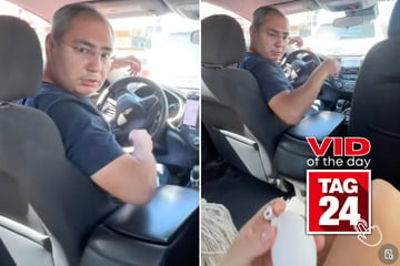 Viral Video of the Day for September 12, 2024: Uber driver rear-ends car and gets egged!