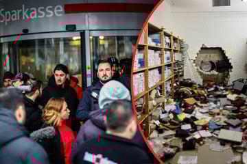Nach Spektakulärem Einbruch in Sparkassenfiliale: Kunden besorgt um Erspartes