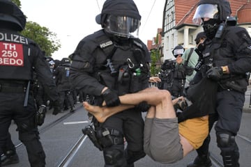AfD-Parteitag in Erfurt: Polizei zählt über 40 Straftaten
