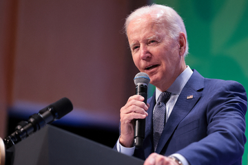 Joe Biden calls out to deceased congresswoman during White House event